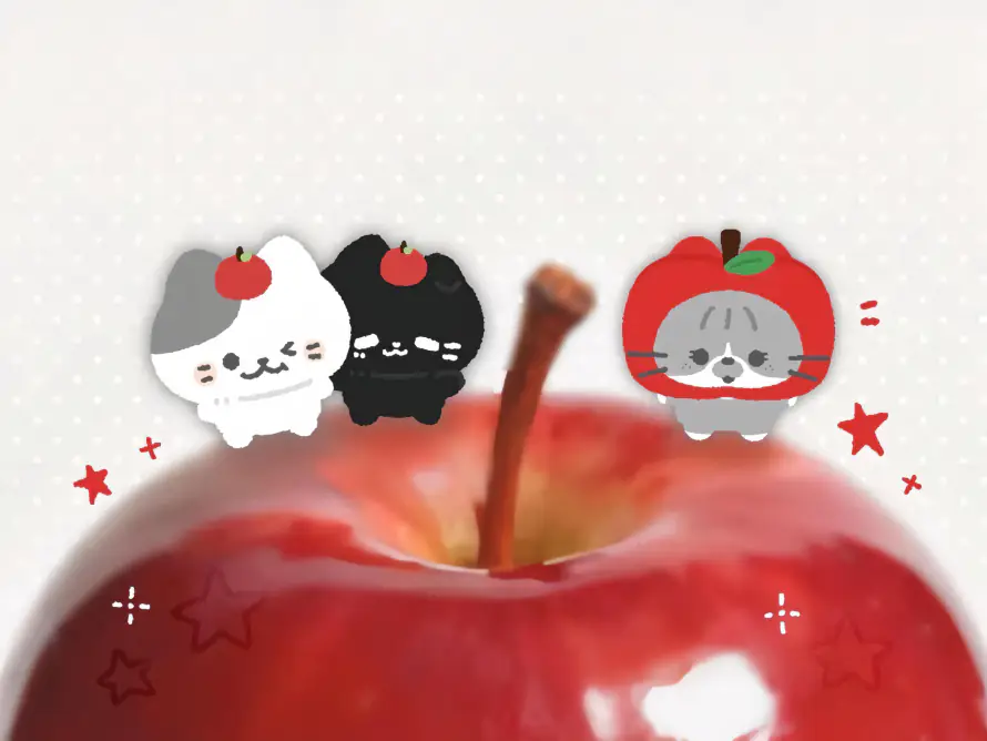 3kQ版壁纸-卡通 - 可爱-小猫「哲风壁纸」