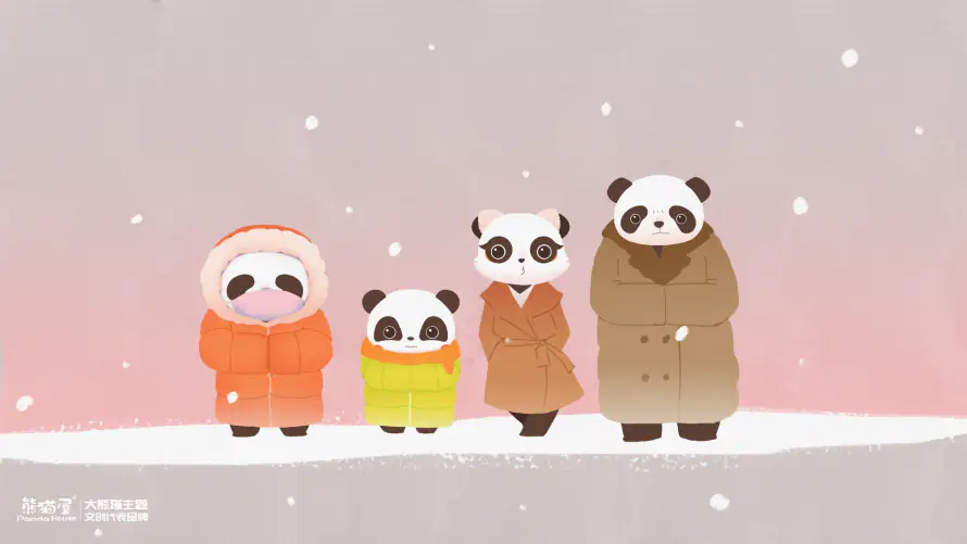 2k下雪壁纸-冬季 - 冬装-可爱「哲风壁纸」