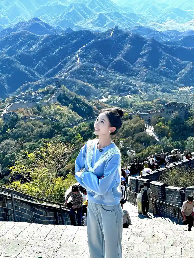 4k户外壁纸 - 长城 - 蓝天 - 旅行「哲风壁纸」