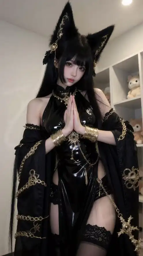 4k兽耳壁纸 - 室内 - 狐耳 - 美女「哲风壁纸」