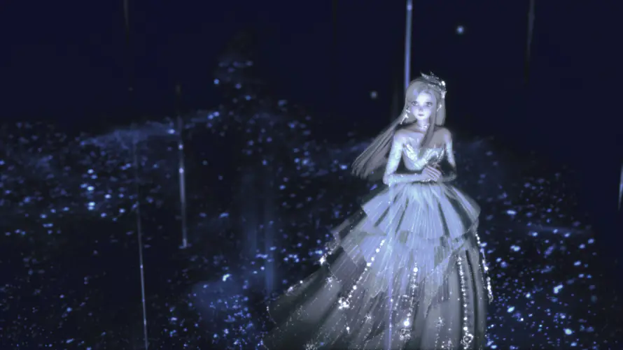 4k婚纱壁纸-少女 - 星夜-暖暖「哲风壁纸」