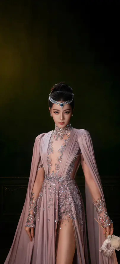 4k优雅壁纸 - 华贵 - 盘发 - 美女「哲风壁纸」