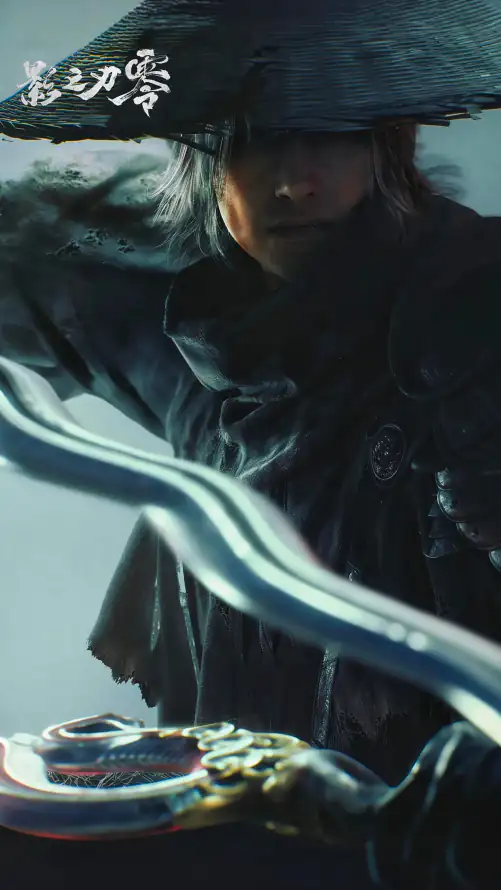 4k侠客壁纸 - 弯刀 - 斗笠 - 武侠「哲风壁纸」