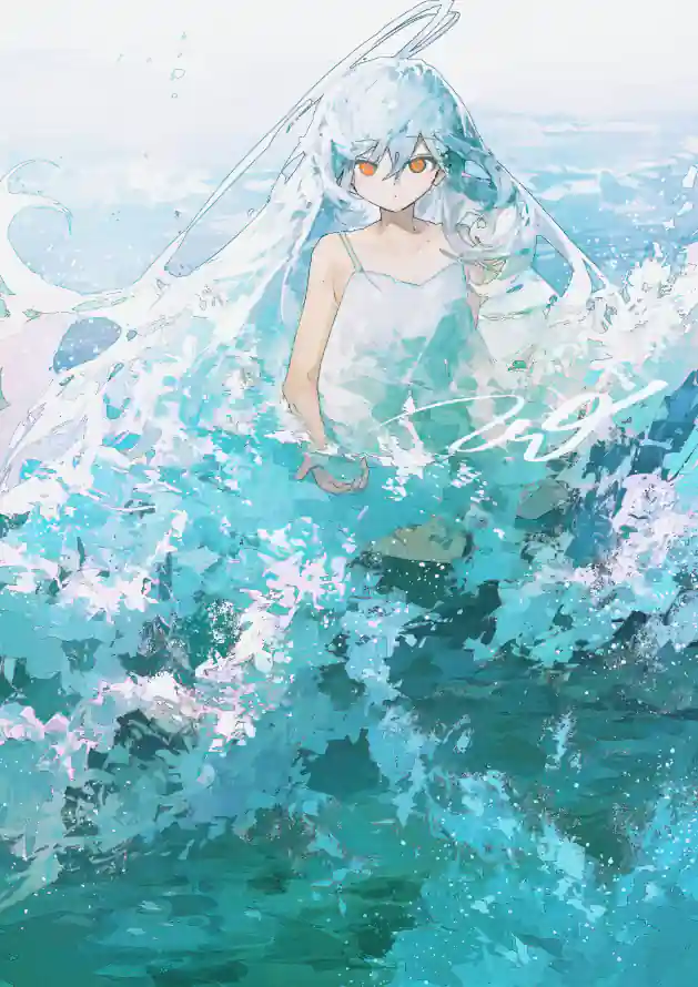 4k壁纸壁纸 - 橙瞳 - 海浪 - 清新「哲风壁纸」