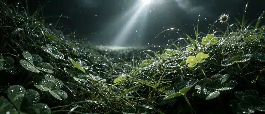 4k光束壁纸 - 森林 - 草丛 - 草地「哲风壁纸」
