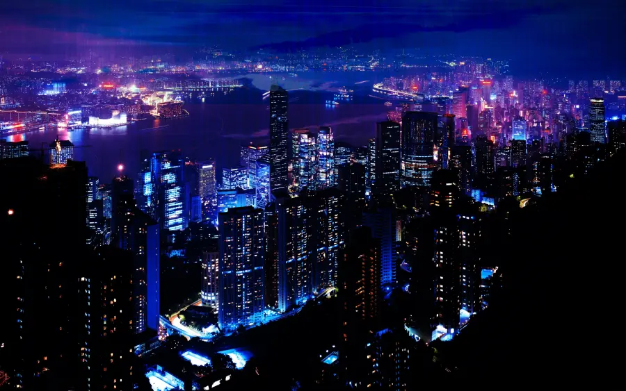 4k城市壁纸-夜晚图片-《城市景观》壁纸-城市的灯光「哲风壁纸」 4k城市壁纸-夜晚图片-《城市景观》壁纸-城市的灯光「哲风壁纸」