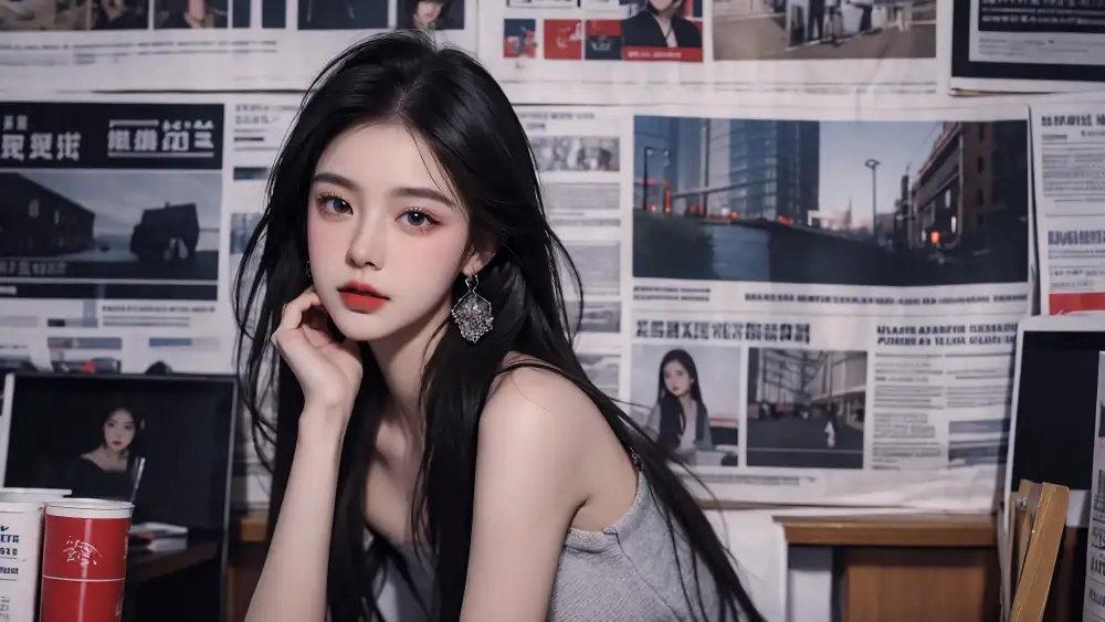 4kAI壁纸 - 美女 - 壁纸推荐 - wallpaper「哲风壁纸」