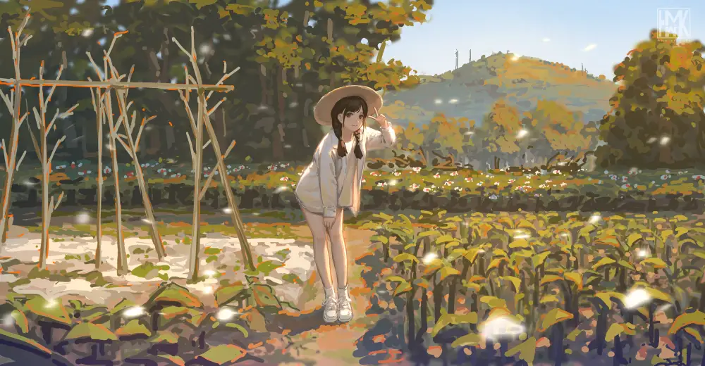 5k插画壁纸-C帽子侠客ris插画背景-壁纸分享「哲风壁纸」