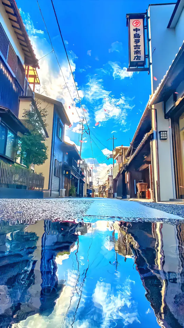 《镜像》手机壁纸-倒影背景-壁纸网站「哲风壁纸」