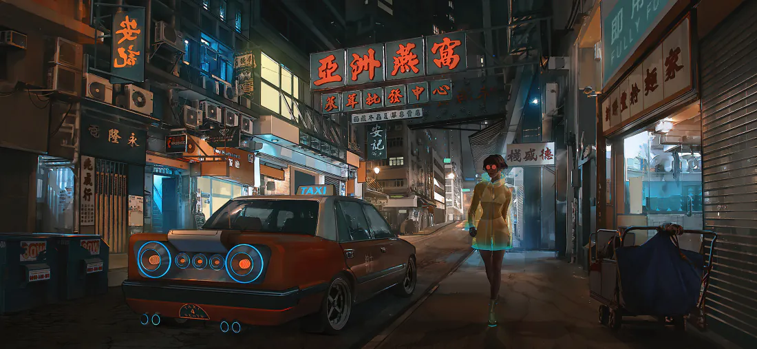 4k插画壁纸-香港旧街壁纸-《精选壁纸》「哲风壁纸」 4k插画壁纸-香港旧街壁纸-《精选壁纸》「哲风壁纸」