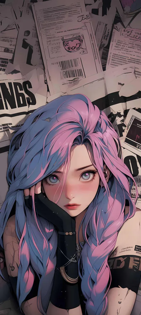 《金克斯》手机壁纸-英雄联盟背景-热门的壁纸「哲风壁纸」