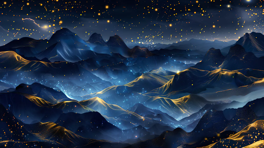 4k星星眼空壁纸-山-《壁纸分享》「哲风壁纸」 4k星星眼空壁纸-山-《壁纸分享》「哲风壁纸」
