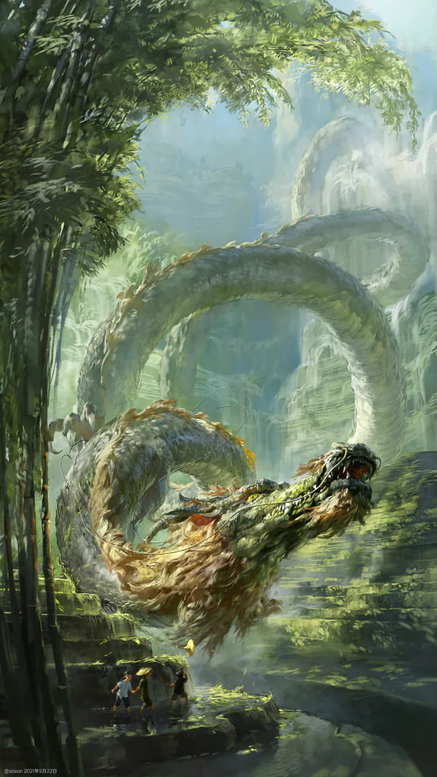 《东方玄幻》手机壁纸-龙图片-壁纸网站「哲风壁纸」