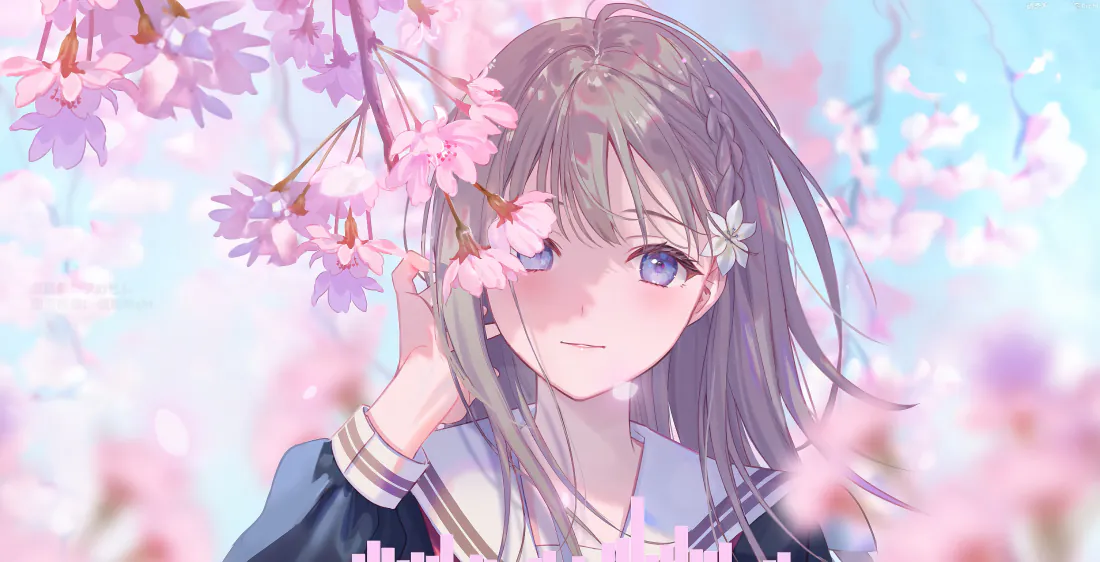 4k少女壁纸-樱花图片-《免费下载》「哲风壁纸」