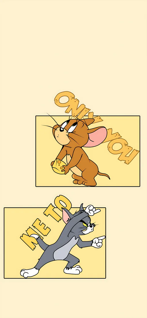 《杰瑞》手机壁纸-汤姆-猫和老鼠「哲风壁纸」