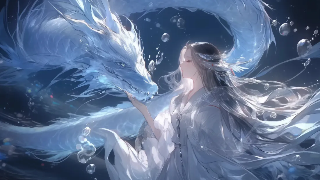 4k插画壁纸-出水芙蓉壁纸 - 壁纸分享「哲风壁纸」