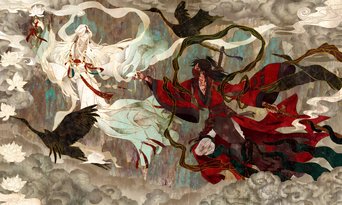 4k古风画壁纸-牛郎织女改编背景图片 - 壁纸分享「哲风壁纸」 4k古风画壁纸-牛郎织女改编背景图片 - 壁纸分享「哲风壁纸」