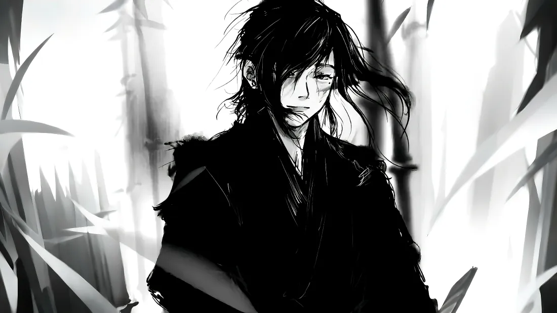 4k少年壁纸-黑白人物壁纸 - 黑白水墨「哲风壁纸」 4k少年壁纸-黑白人物壁纸 - 黑白水墨「哲风壁纸」