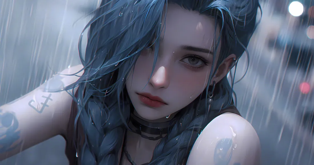 4k金克斯壁纸-雨中美女壁纸 - 美图合集「哲风壁纸」 4k金克斯壁纸-雨中美女壁纸 - 美图合集「哲风壁纸」