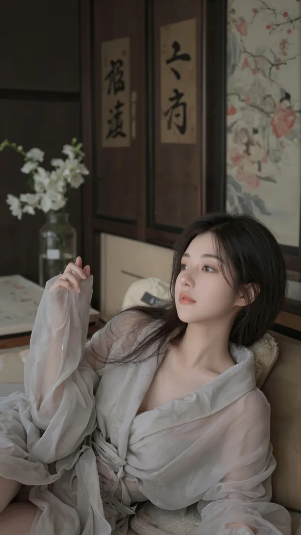 《女孩》手机壁纸-美女背景图片「哲风壁纸」
