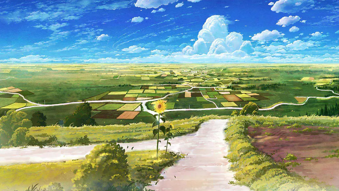 2k田园小径壁纸|蓝天白云下的绿色田野背景图片「哲风壁纸」 2k田园小径壁纸|蓝天白云下的绿色田野背景图片「哲风壁纸」