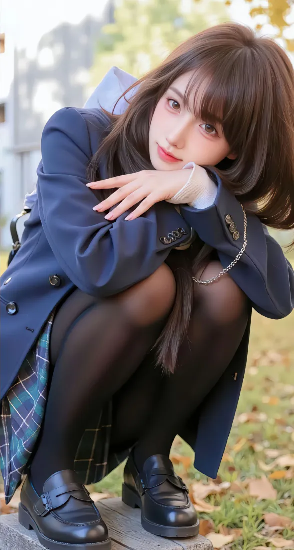 穿校服的美女蹲姿壁纸|可爱女孩背景图片 - 学生「哲风壁纸」 穿校服的美女蹲姿壁纸|可爱女孩背景图片 - 学生「哲风壁纸」