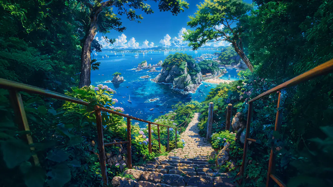 4k海边小径壁纸|蓝色海洋背景图片 - 唯美自然「哲风壁纸」 4k海边小径壁纸|蓝色海洋背景图片 - 唯美自然「哲风壁纸」