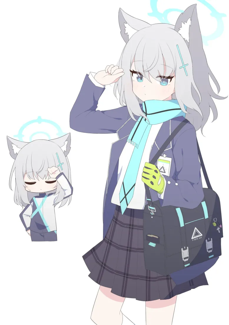 蔚蓝档案猫耳少女壁纸｜蔚蓝档案2.0.1「哲风壁纸」