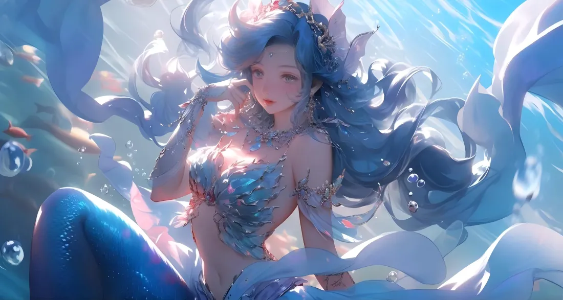 5k动漫美人鱼壁纸|梦幻海底背景图片 - 绝美「哲风壁纸」 5k动漫美人鱼壁纸|梦幻海底背景图片 - 绝美「哲风壁纸」