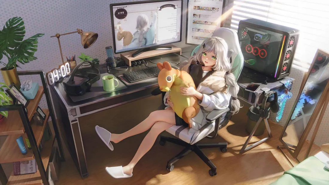 3k动画插画壁纸|动漫少女与玩偶背景图片 - 萌趣「哲风壁纸」 3k动画插画壁纸|动漫少女与玩偶背景图片 - 萌趣「哲风壁纸」