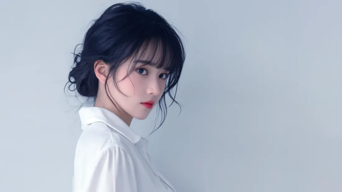 3k清新美人壁纸|白衣盘发少女背景图片 - 淡雅人像「哲风壁纸」 3k清新美人壁纸|白衣盘发少女背景图片 - 淡雅人像「哲风壁纸」