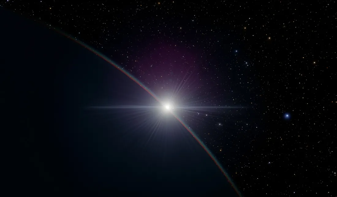 4k宇宙壁纸 - 星空 - 恒星 - 星芒「哲风壁纸」