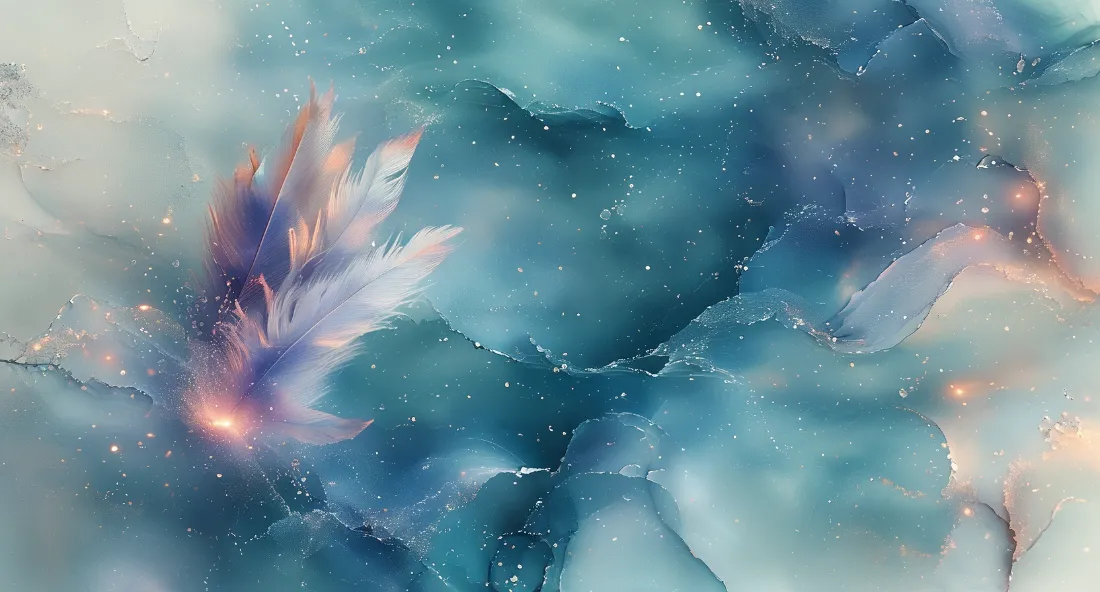 2k羽毛幻想背景图片 - 梦幻空灵艺术风「哲风壁纸」 2k羽毛幻想背景图片 - 梦幻空灵艺术风「哲风壁纸」