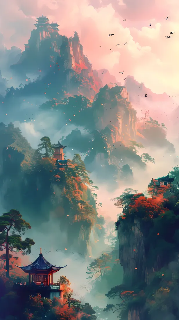 水墨山水手机手机壁纸|中式山水背景图片 - 意境美「哲风壁纸」 水墨山水手机手机壁纸|中式山水背景图片 - 意境美「哲风壁纸」