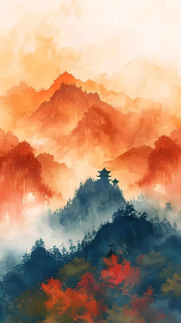 水墨山水手机壁纸|手机背景图片 - 绝美山色「哲风壁纸」 水墨山水手机壁纸|手机背景图片 - 绝美山色「哲风壁纸」