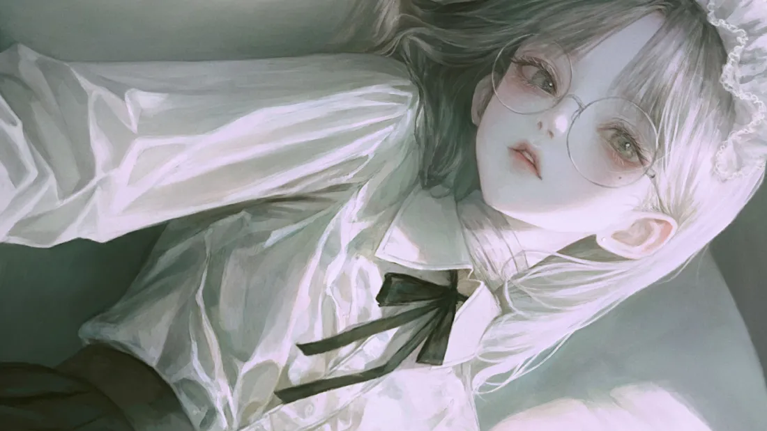 4k眼镜少女壁纸|梦幻背景图片 - 唯美风「哲风壁纸」 4k眼镜少女壁纸|梦幻背景图片 - 唯美风「哲风壁纸」