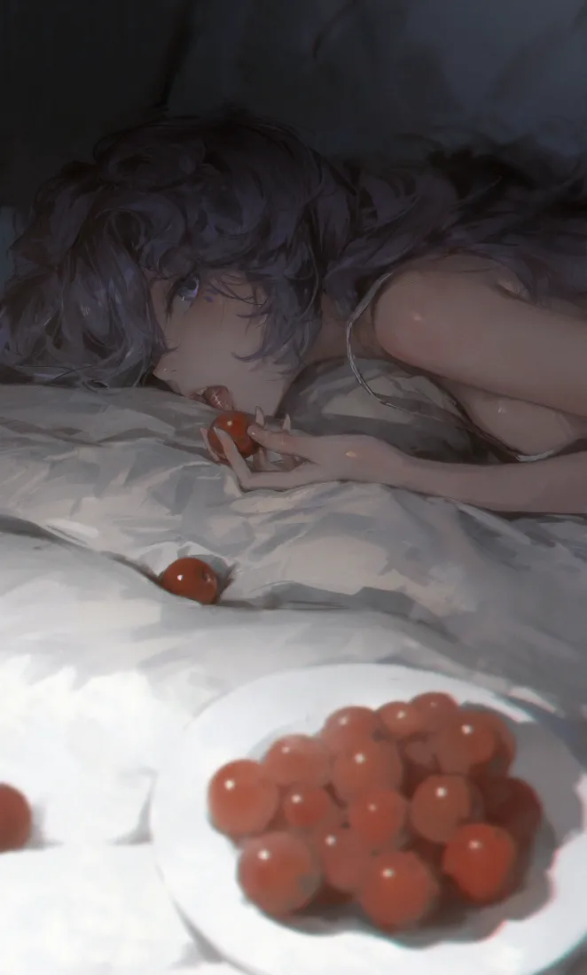 少女慵懒风手机壁纸|躺卧吃果背景图片 - 唯美「哲风壁纸」 少女慵懒风手机壁纸|躺卧吃果背景图片 - 唯美「哲风壁纸」