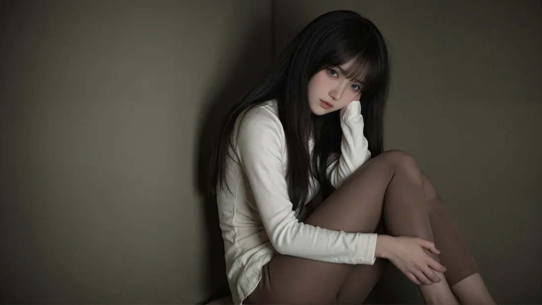 7k女孩墙角氛围感背景图片 - 情绪风「哲风壁纸」 7k女孩墙角氛围感背景图片 - 情绪风「哲风壁纸」