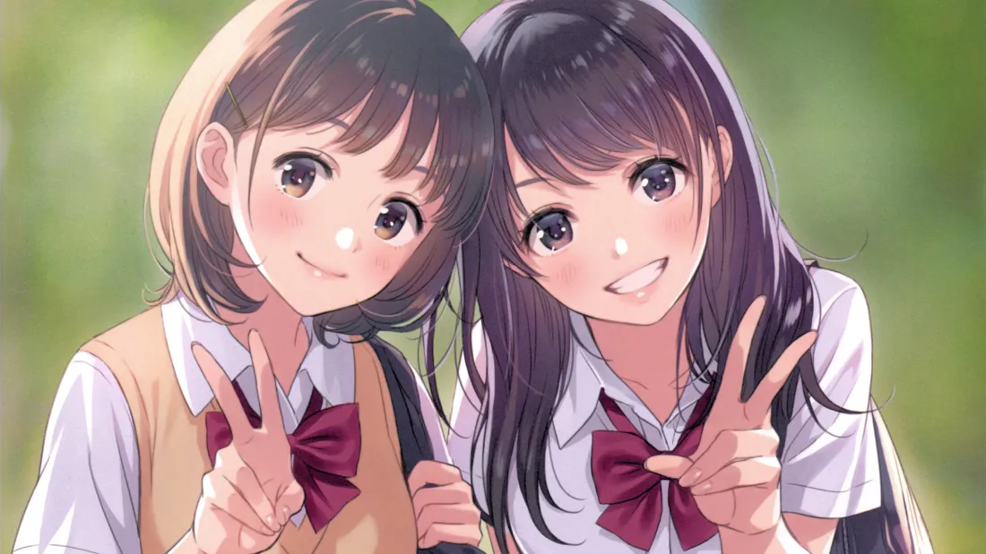 5k双少女壁纸|日系校园背景图片 - 二次元「哲风壁纸」 5k双少女壁纸|日系校园背景图片 - 二次元「哲风壁纸」