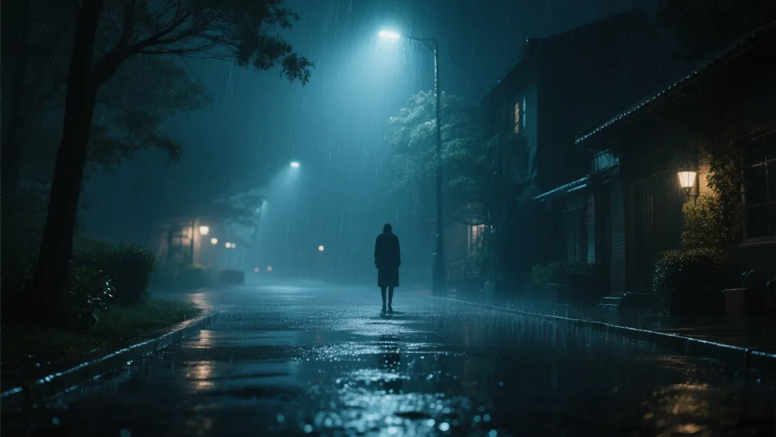 2k雨夜壁纸|孤独街道背景图片 - 氛围「哲风壁纸」 2k雨夜壁纸|孤独街道背景图片 - 氛围「哲风壁纸」