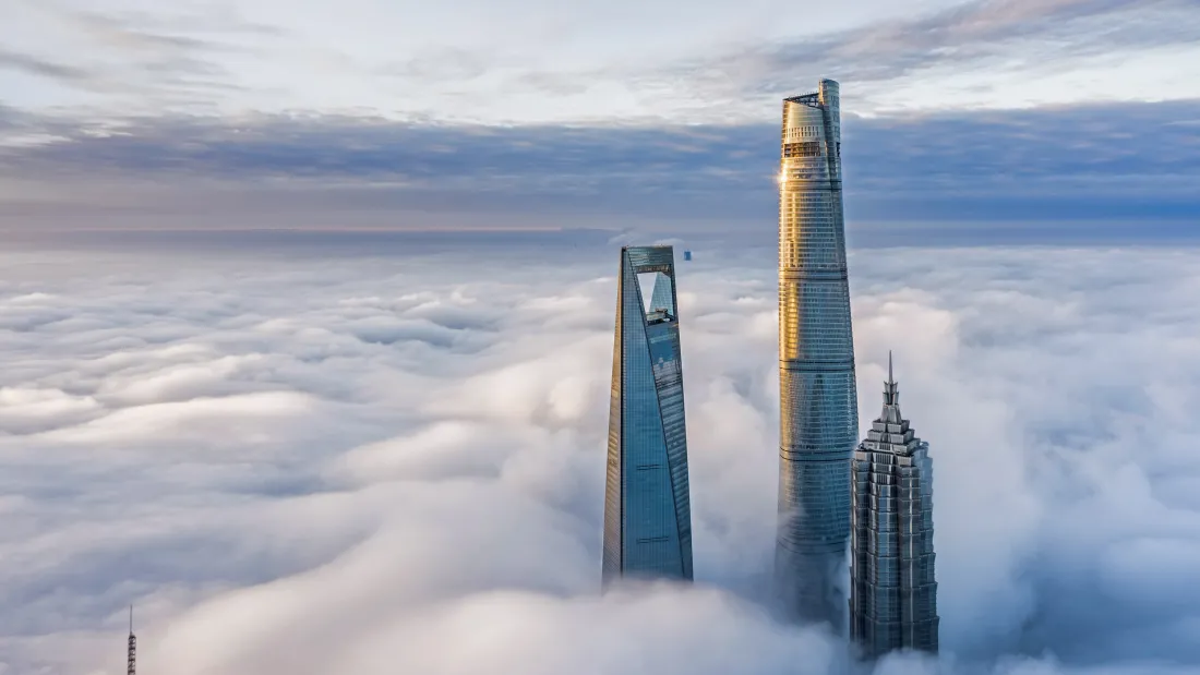5k上海三巨头建筑|云海高空背景图片 - 魔都「哲风壁纸」 5k上海三巨头建筑|云海高空背景图片 - 魔都「哲风壁纸」