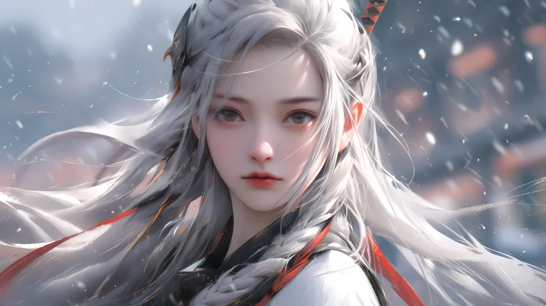 6k(AI女神壁纸|风雪武侠背景图片 - 横屏)「哲风壁纸」 6k(AI女神壁纸|风雪武侠背景图片 - 横屏)「哲风壁纸」