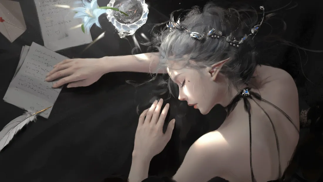 8kWLOP海琴烟壁纸|CG美女背景图片 - 鬼刀插画「哲风壁纸」 8kWLOP海琴烟壁纸|CG美女背景图片 - 鬼刀插画「哲风壁纸」