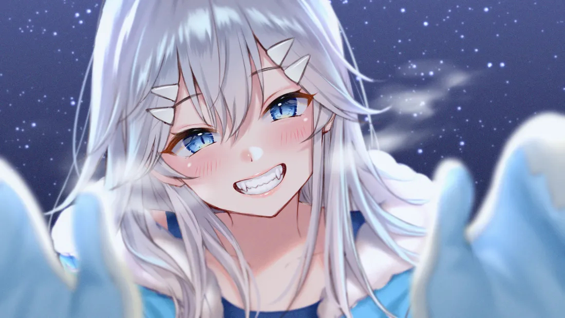 4k银发少女壁纸|星空背景图片 - 二次元艺术「哲风壁纸」 4k银发少女壁纸|星空背景图片 - 二次元艺术「哲风壁纸」