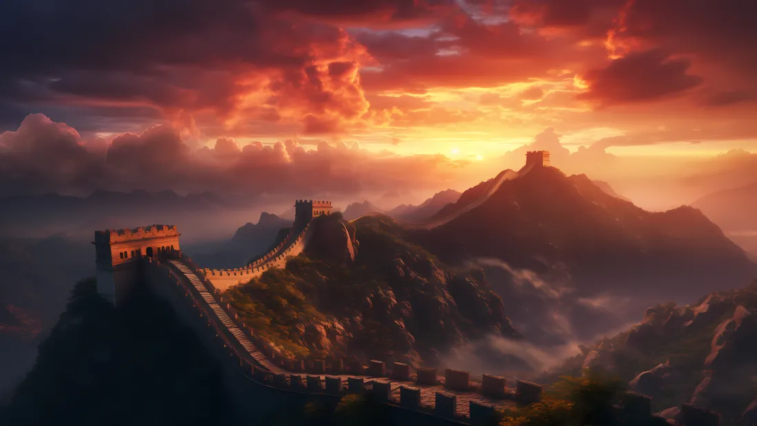 4k壮丽长城壁纸|夕阳余晖背景图片 - 山河奇观「哲风壁纸」 4k壮丽长城壁纸|夕阳余晖背景图片 - 山河奇观「哲风壁纸」