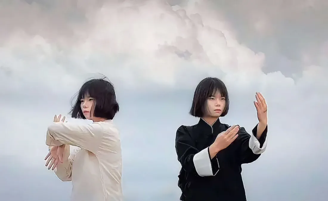 4k云层背景壁纸 - 来个会的 - 指点一下 - 双人武术「哲风壁纸」