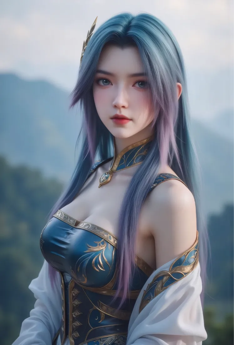 王秋儿手机壁纸｜斗罗大陆背景图片 - 银发战姬「哲风壁纸」