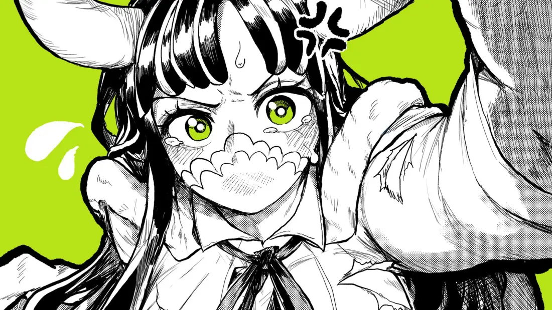 4k少女壁纸｜素描风格背景图片 - 蓝眼睛「哲风壁纸」