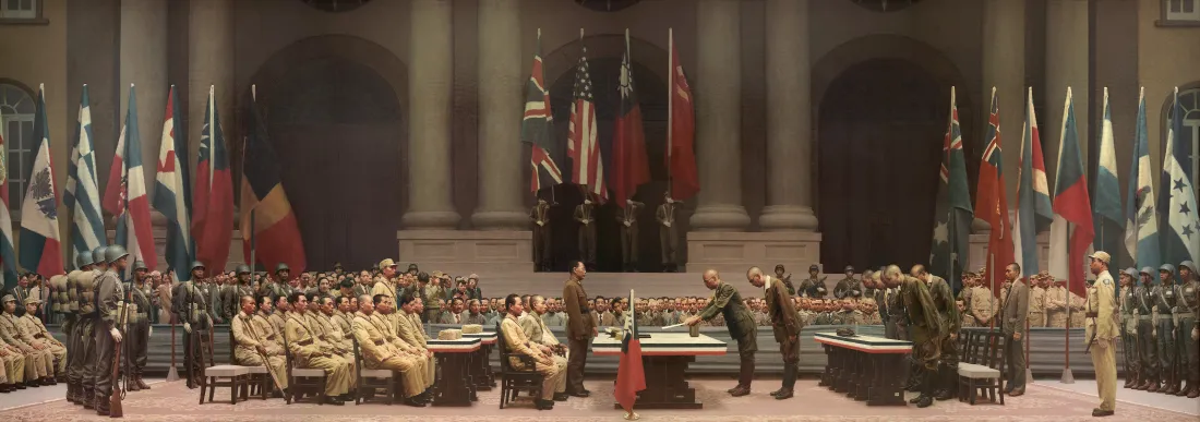 7k日本投降仪式壁纸|历史场景背景图片 - 1945.9.9「哲风壁纸」 7k日本投降仪式壁纸|历史场景背景图片 - 1945.9.9「哲风壁纸」