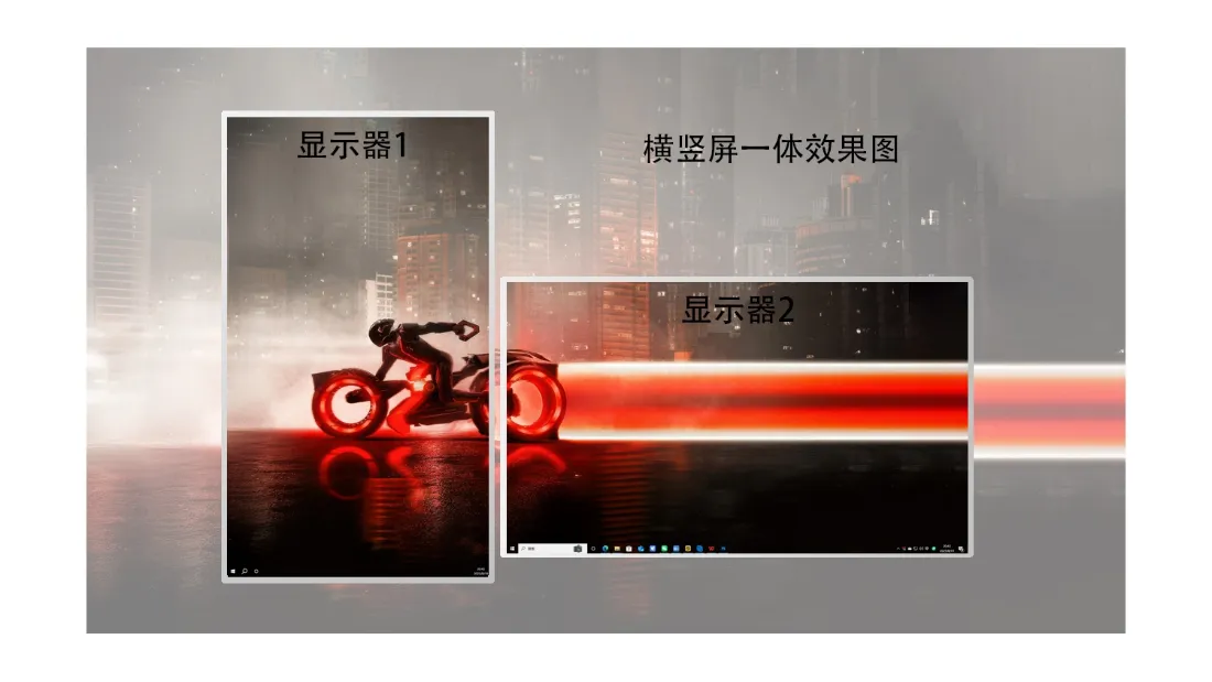 2k演示界面壁纸｜分栏背景图片 - 红色元素「哲风壁纸」